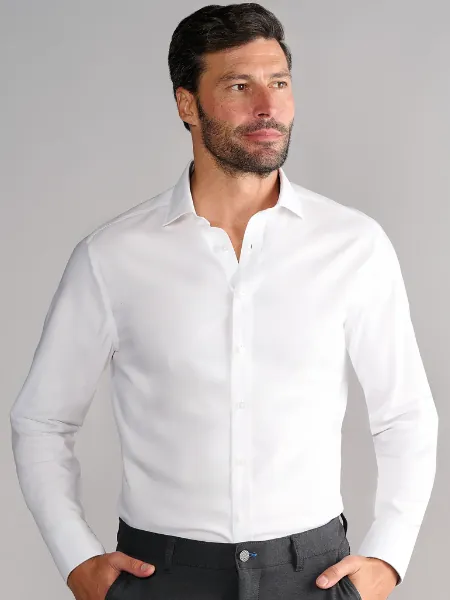 Leader Solid Dress Shirt